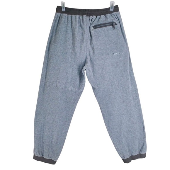 Vtg Y2K Fubu Platinum ALi Gray Sweatpants Men L Gray Loose Drawstring (30-34x30) - Picture 13 of 13